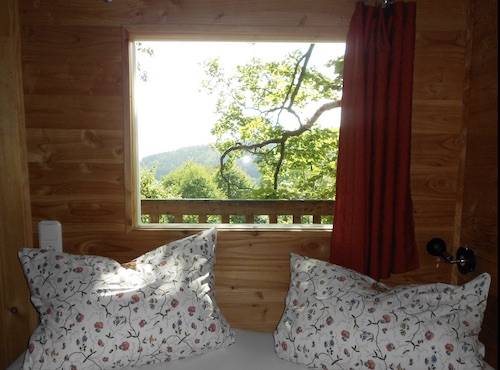 Baumhaus Camping / Glamping von Innen in Bielefeld im Baumhaushotel Solling