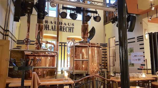 Brauhau Joh. Albrecht in der Bielefelder Altstadt