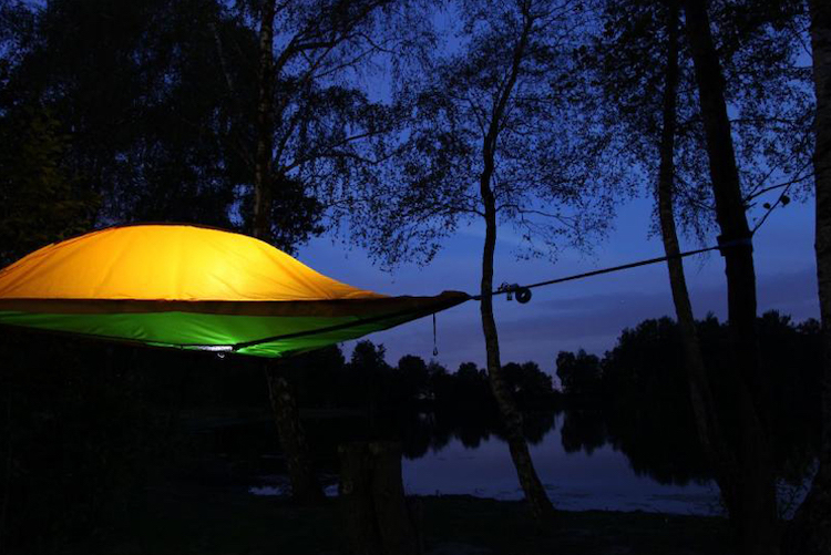 Schwebezelt und Urlaubs-Höhle Dingdener Heide Glamping Bielefeld und Umgebung