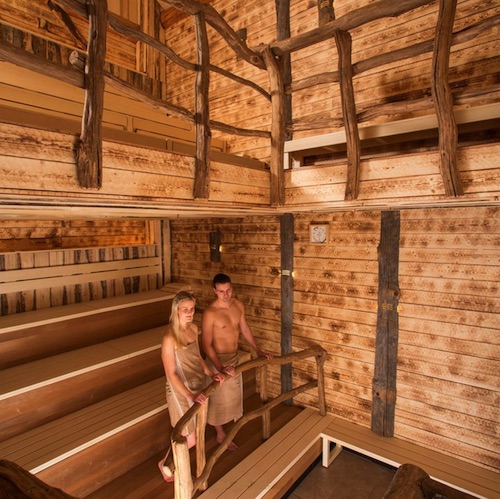 Sauna Germanenland Camping / Glamping in Bielefeld beim Glamping am Alfsee