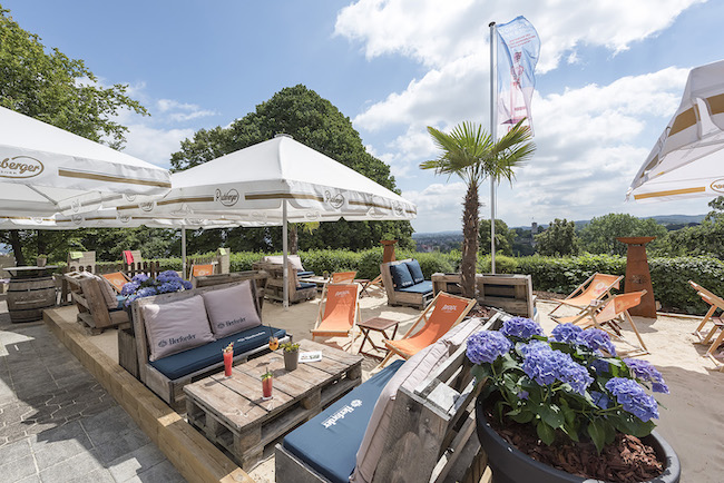 Terrasse des Mercure Hotel Johannisberg