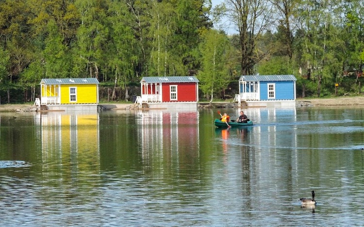 Seehaus mit eigener Seeterrasse in der Nähe Bielefelds