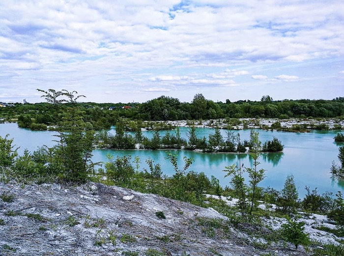 Lagune hannover blaue INS BLAUE