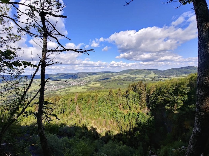 Schwedenschanze Ausblick