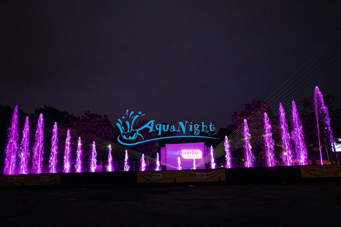 Aquanight Wassershow bielefeld
