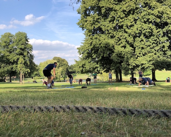 Sport im Bürgerpark Bielefeld