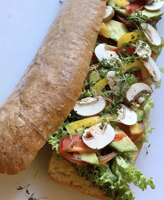 VAGENES CIABATTA SANDWICH IM M KAFFEE
