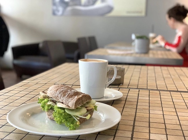 SANDWICH IM M KAFFEE. Cafés in denen man gut arbeiten oder lernen kann in Bielefeld