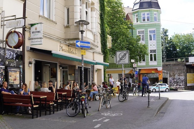 DIE TERRASSE DES MOCCAKLATSCH. Cafés in denen man gut arbeiten oder lernen kann in Bielefeld