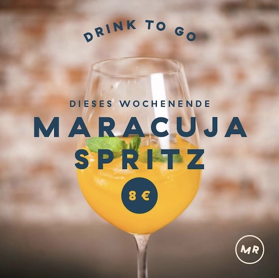 Max Raebel Cocktail to go Bielefeld