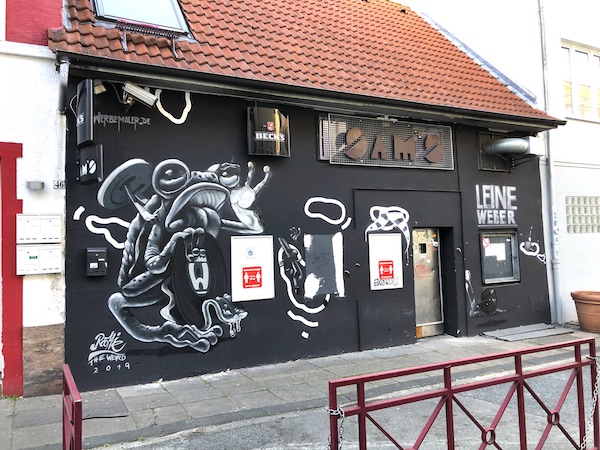 Club Sams street-art
