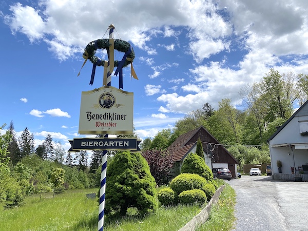 Biergarten im Teuto