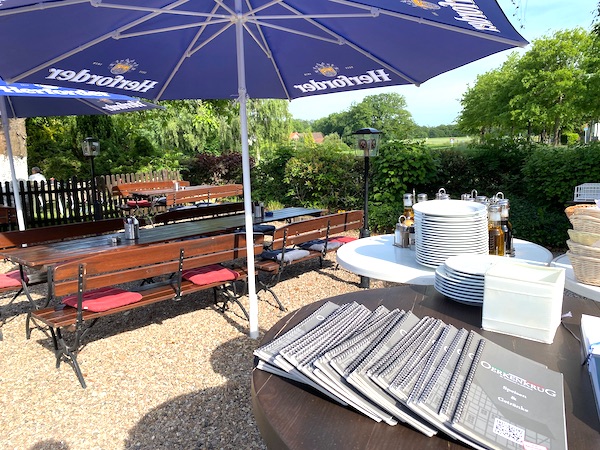 Oerkenkrug Biergarten in Bielefeld