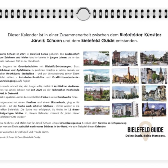 Bielefeld Kunst Kalender 2022