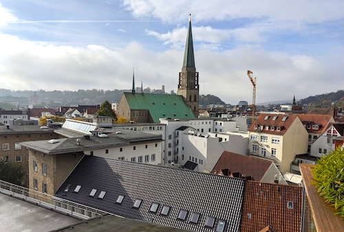 Blick auf Bielefeld vom Bernstein @Wolfgang Pricken