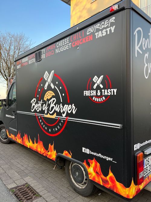 Best of Burger Food Truck unterwegs in Bielefeld