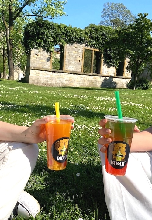 Bubble Tea im Ravensberger Park genießen