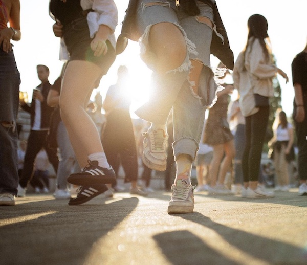Open-Air festival und gute Laune Friedas tanztee