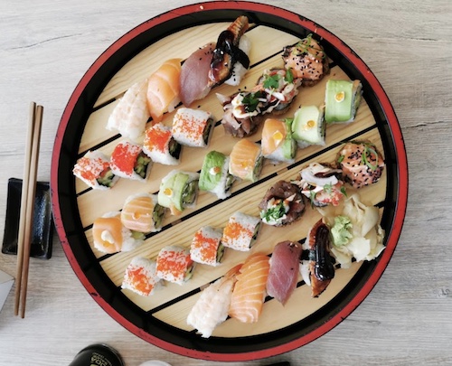 Sushi gibt es auch im Meiwei ©Miez Miauzilous