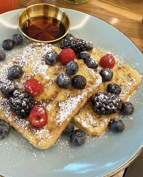 French toast im Mein Lieblingscafé