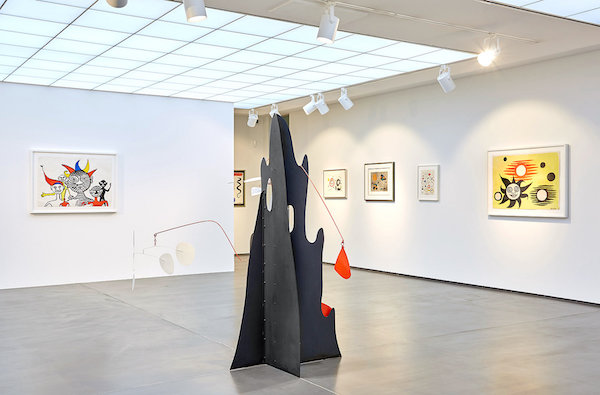 Samuelis Baumgarte Galerie in Bielefeld - Miró und Calder